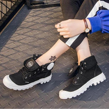 Load image into Gallery viewer, High Top Canvas Sneakers