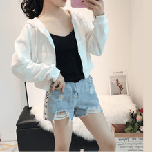 Load image into Gallery viewer, Solid Zip-Up Hoodie