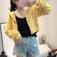 Load image into Gallery viewer, Solid Zip-Up Hoodie
