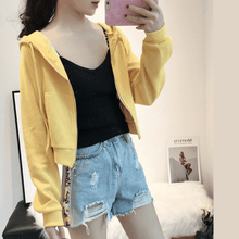 Load image into Gallery viewer, Solid Zip-Up Hoodie