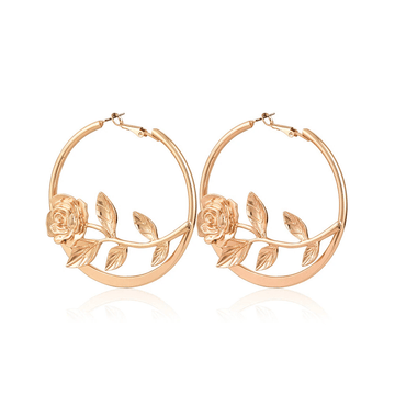 Rose Earrings Set