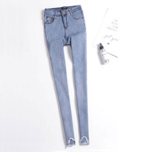 Load image into Gallery viewer, Elastic Pencil Jeans