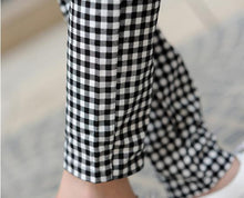 Load image into Gallery viewer, Plaid Pencil Pants