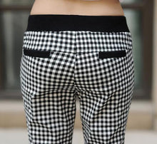 Load image into Gallery viewer, Plaid Pencil Pants