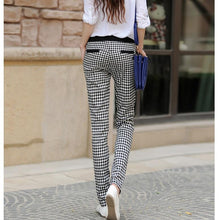 Load image into Gallery viewer, Plaid Pencil Pants