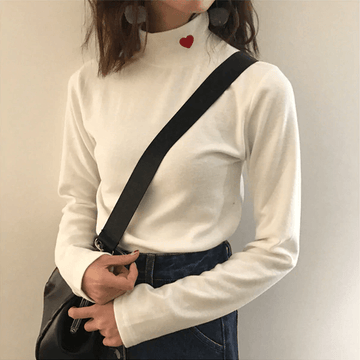 Warm Stand Collar Shirt