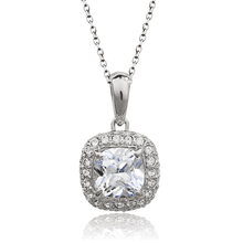 Load image into Gallery viewer, CZ Pendant Necklace