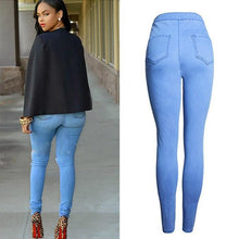 Load image into Gallery viewer, Shredded Pencil Jeans