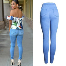 Load image into Gallery viewer, Shredded Pencil Jeans
