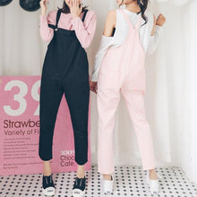 Load image into Gallery viewer, Solid Overall Pants