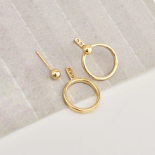 Load image into Gallery viewer, Circle Stud Earrings