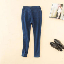 Load image into Gallery viewer, Shredded Pencil Jeans