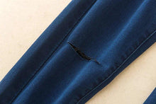Load image into Gallery viewer, Shredded Pencil Jeans