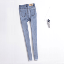 Load image into Gallery viewer, Elastic Pencil Jeans