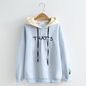 'That's' Cactus Thick Hoodie