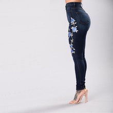 Load image into Gallery viewer, Floral Harem Jeans