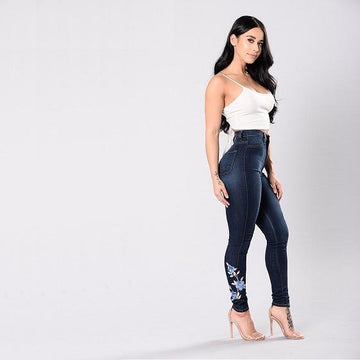 Floral Harem Jeans