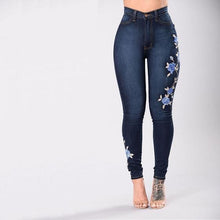 Load image into Gallery viewer, Floral Harem Jeans