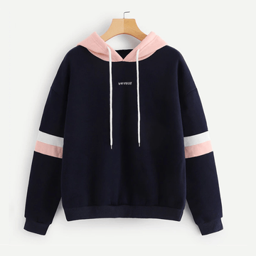Werewolf Striped Hoodie