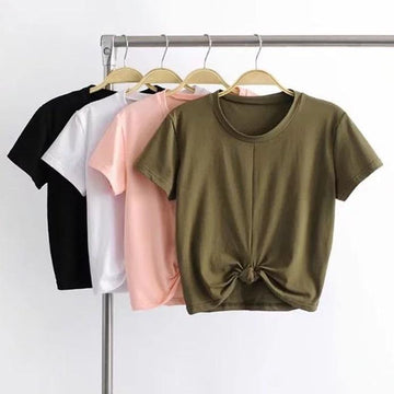 Twist Hem T-Shirt