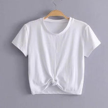 Load image into Gallery viewer, Twist Hem T-Shirt