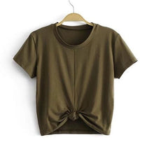 Load image into Gallery viewer, Twist Hem T-Shirt
