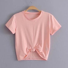 Load image into Gallery viewer, Twist Hem T-Shirt