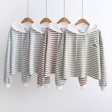 Load image into Gallery viewer, Striped Hoodie