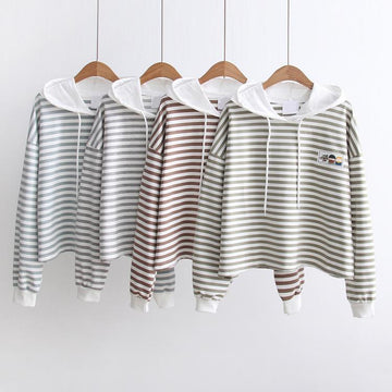 Striped Hoodie