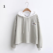 Load image into Gallery viewer, Striped Hoodie