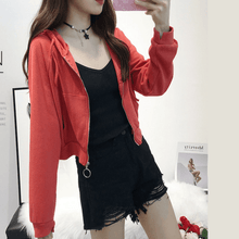 Load image into Gallery viewer, Solid Zip-Up Hoodie