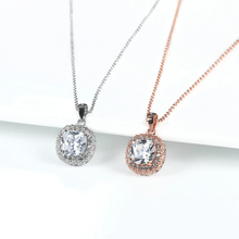 Load image into Gallery viewer, CZ Pendant Necklace