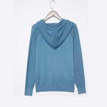 Load image into Gallery viewer, Solid Hooded Sweater
