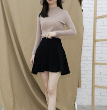 Load image into Gallery viewer, A-Line Knitted Skirt