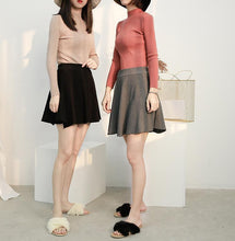 Load image into Gallery viewer, A-Line Knitted Skirt