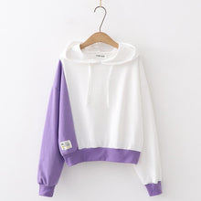 Load image into Gallery viewer, Two Tone Fleeced Hoodie