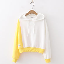 Load image into Gallery viewer, Two Tone Fleeced Hoodie