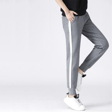 Striped Fleeced Sweatpants