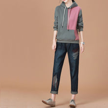 Load image into Gallery viewer, Two Tone Thick Hoodie
