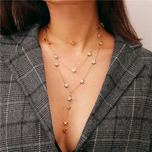 Load image into Gallery viewer, Star &amp; Moon Necklace