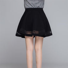 Load image into Gallery viewer, Mesh Patchwork Mini Skirt