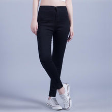 Load image into Gallery viewer, Pencil Elastic Denim Jeans
