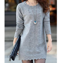 Load image into Gallery viewer, Knitted Sweater Dress