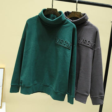 Stand Collar Sweatshirt
