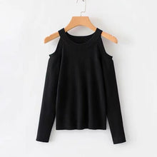 Load image into Gallery viewer, Open Shoulder Sweater