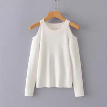 Load image into Gallery viewer, Open Shoulder Sweater