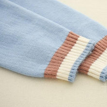 Load image into Gallery viewer, Striped V-Neck Sweater