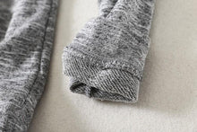 Load image into Gallery viewer, Two Tone Striped Sleeve Hoodie