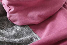 Load image into Gallery viewer, Two Tone Striped Sleeve Hoodie