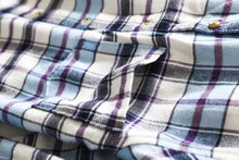 Load image into Gallery viewer, Plaid Turn-Down Collar Shirt